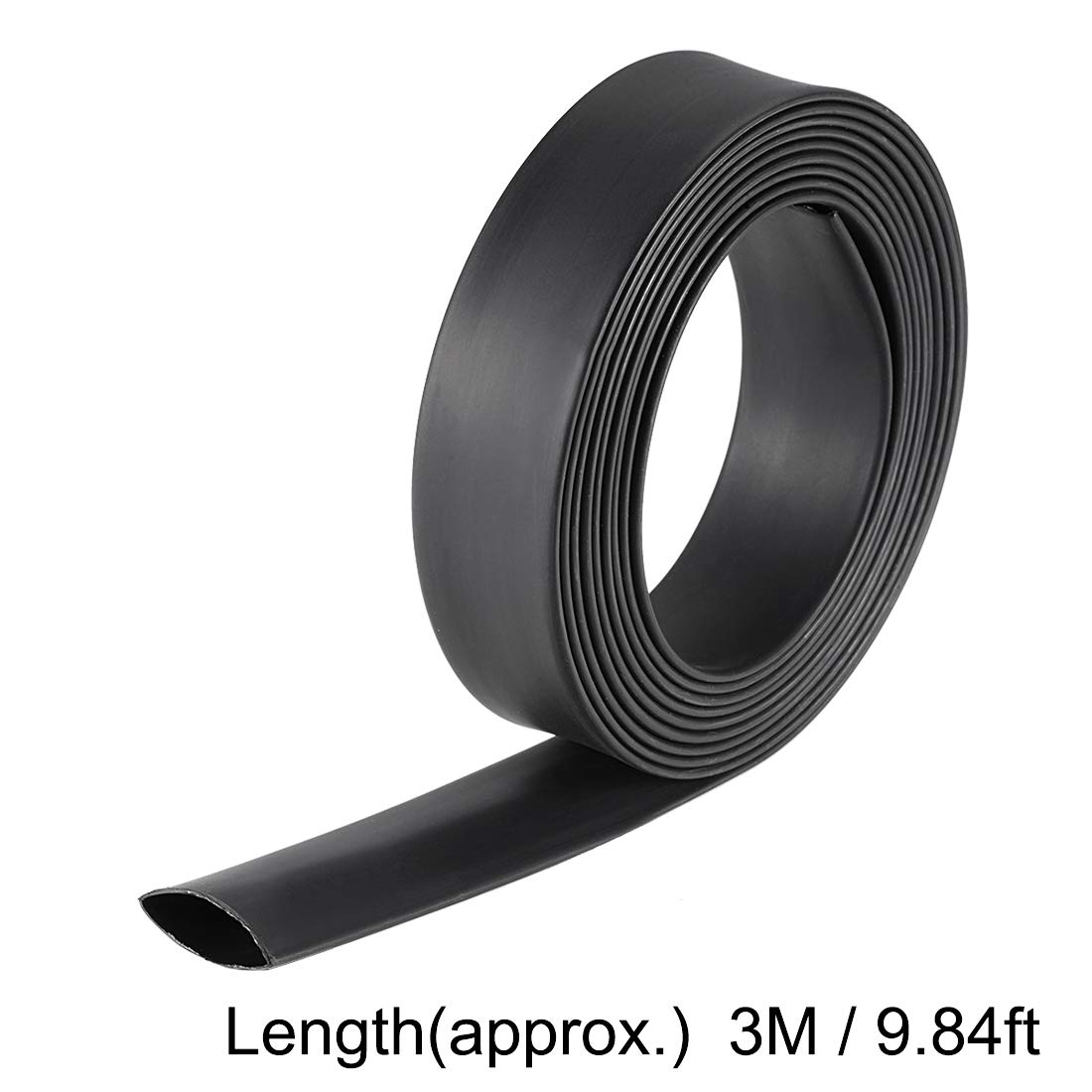Sourcingmap Electronics gaine thermorétractable 3/4 noire 3 m