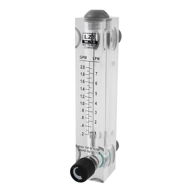Sourcingmap LZT M-15 débitmètre eau 0,2-2 GPM 1/2 BSP
