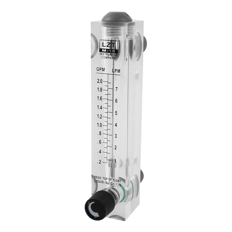Sourcingmap LZT M-15 débitmètre eau 0,2-2 GPM 1/2 BSP
