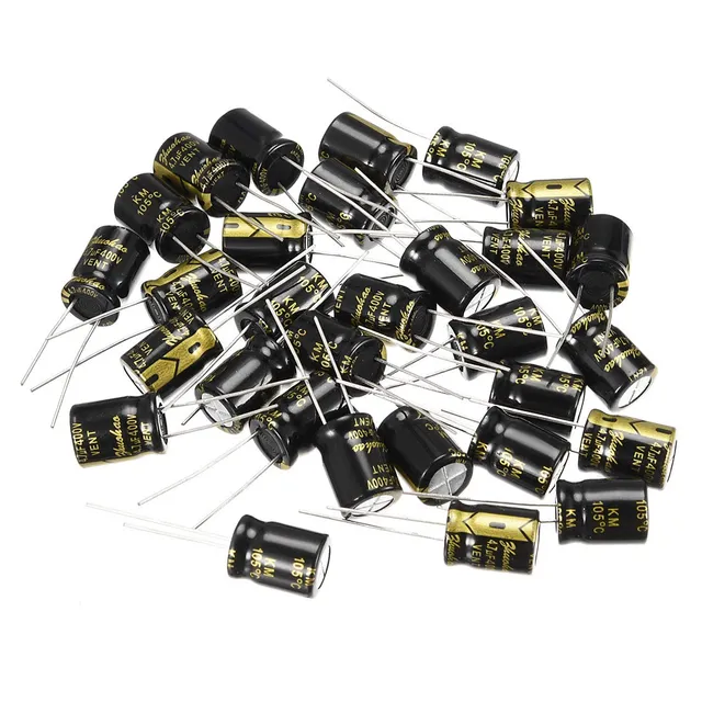 Sourcingmap Condensateur 4.7uF 400V 10x13mm Lot 30