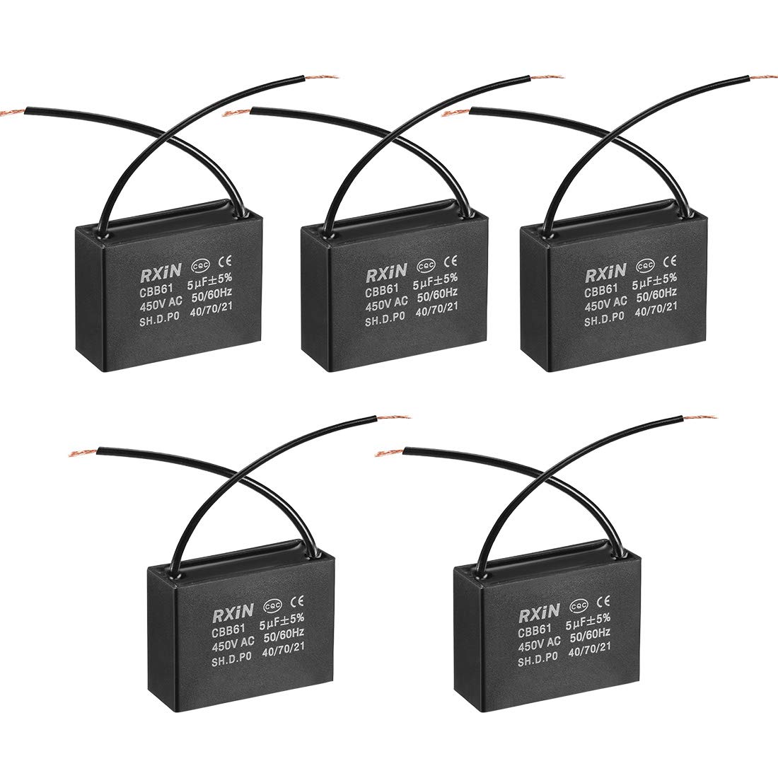 Sourcing Map CBB61 condensateur film 0,8µF 450V lot de 10