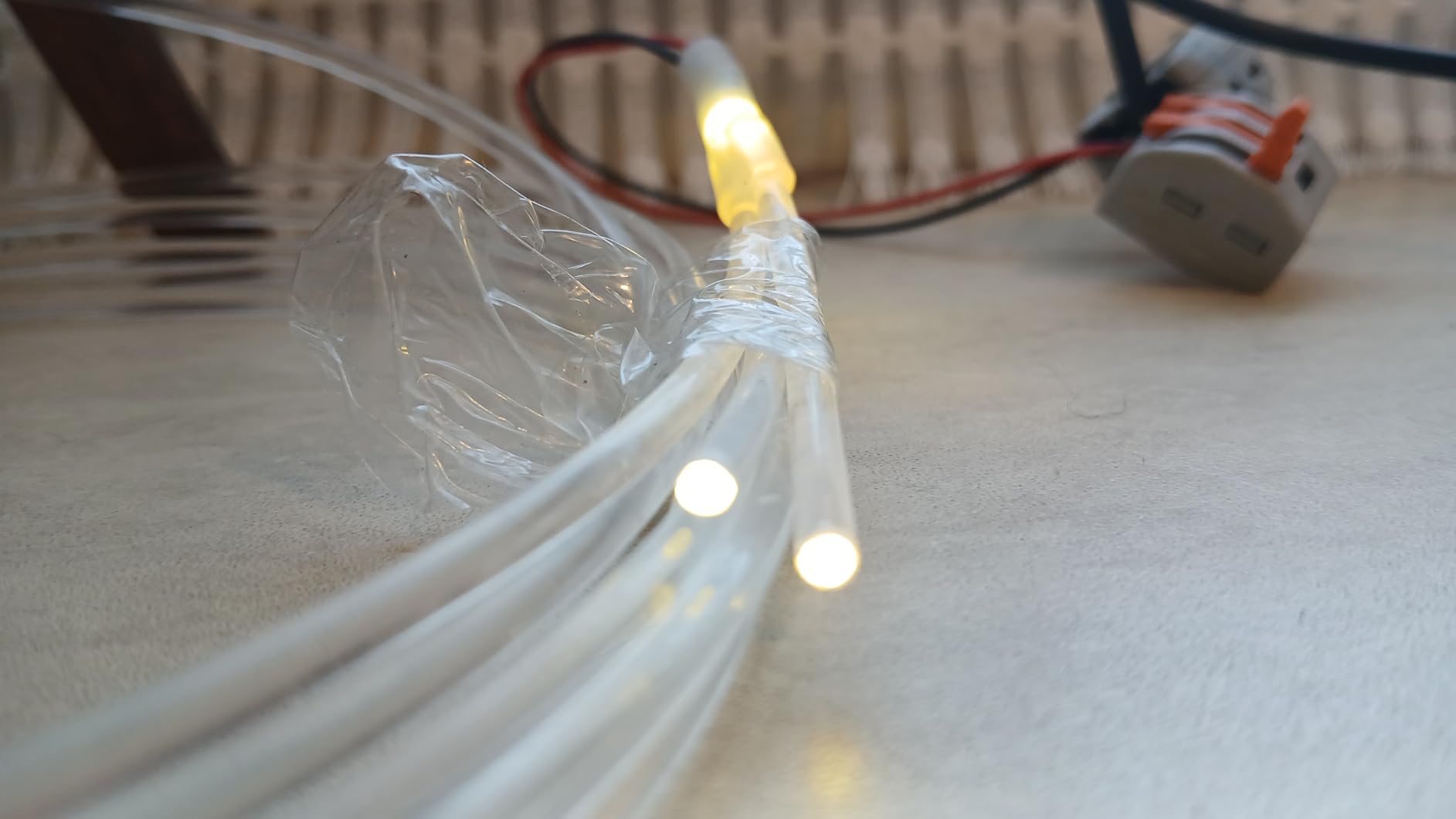 SOURCINGMAP Fibre optique PMMA 3mm 3m lueur latérale