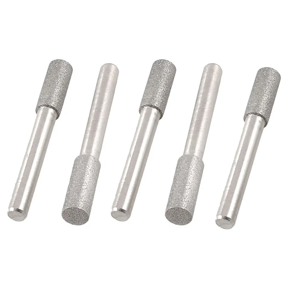 SOURCINGMAP pointe diamant cylindrique 8 mm lot 5 meulage