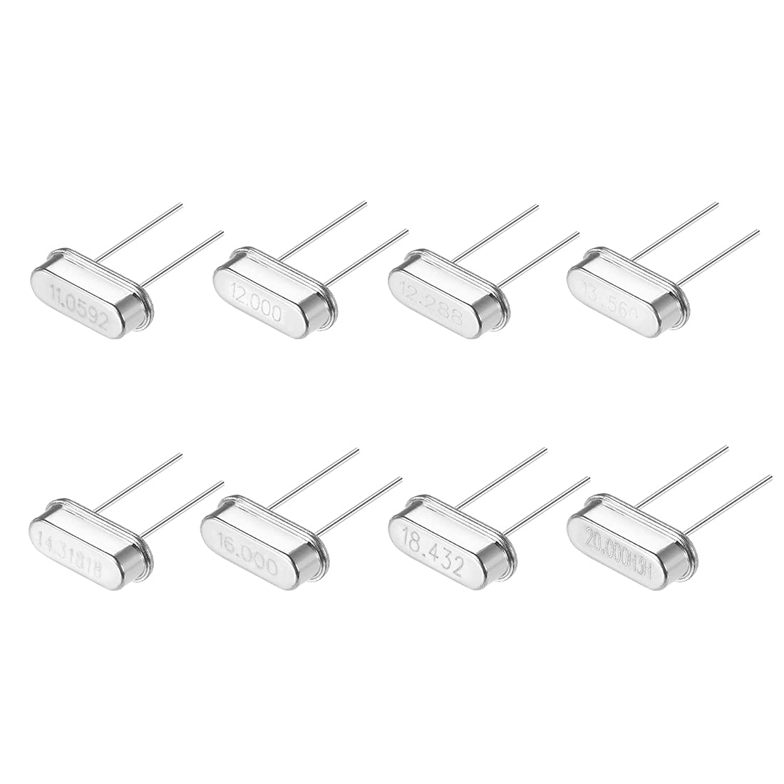 sourcing map Oscillateur Quartz HC-49S DIP 40Pcs 20pF