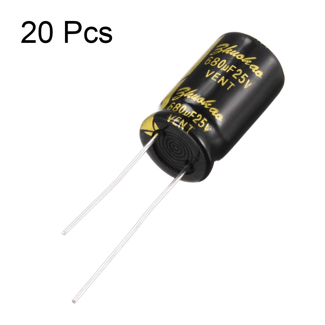 Sourcingmap 680uF 25V condensateur électrolytique 10x17mm lot 20