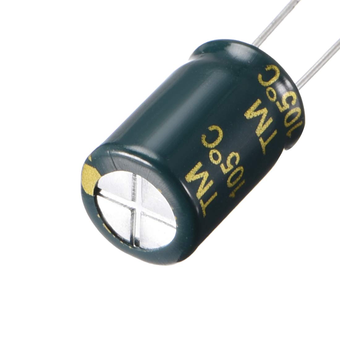 sourcing map 470uF 25V condensateur électrolytique 100pcs 8x12mm