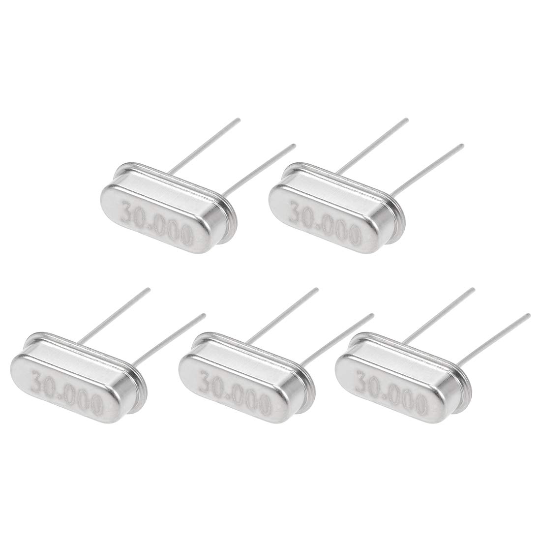 sourcing map HC-49S 30 MHz quartz oscillateur DIP 2 broches 20pF