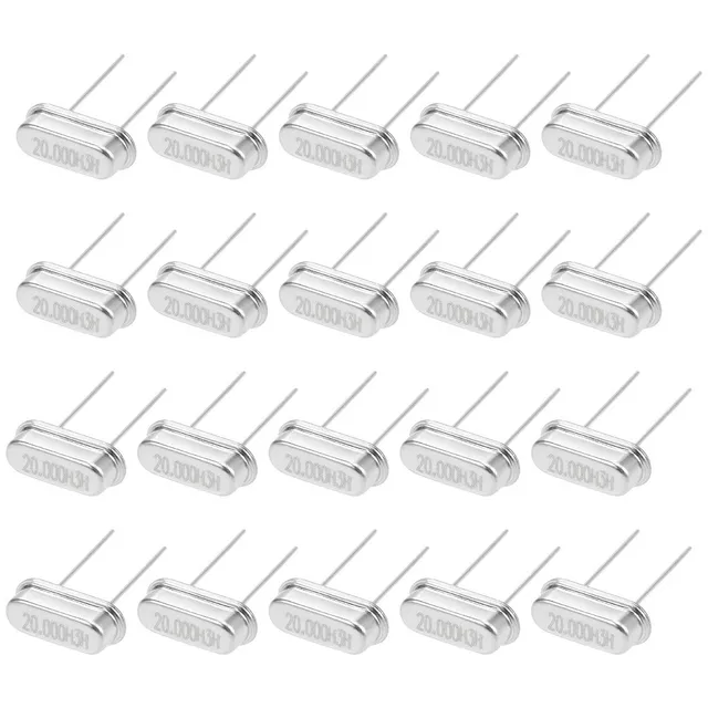 Sourcingmap HC-49S Oscillateur Quartz 20 MHz DIP 2 Broches