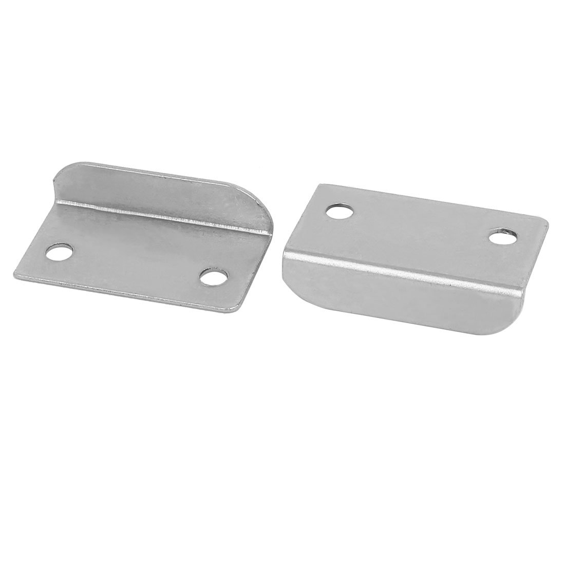 sourcing map Plaque verrouillage métal 39mm tiroir 5pcs argent