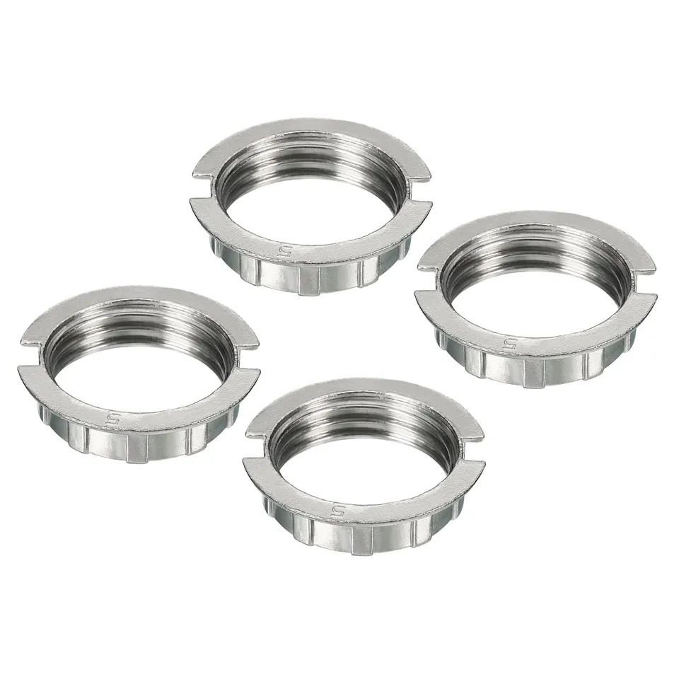 Sourcingmap Industrial anneau douille G9 M20 abat-jour 4pcs blanc
