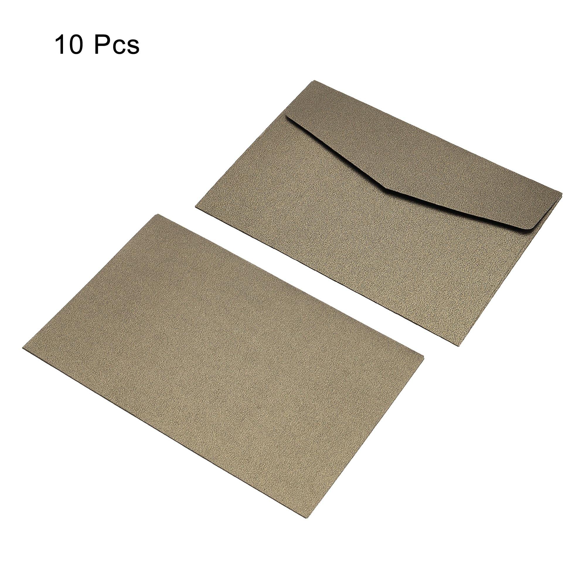sourcing map enveloppe marron 11x16cm lot 10 invitation