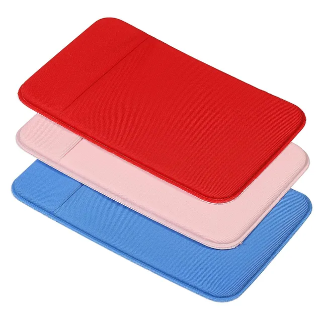 Sourcing Map Electronics porte-carte adhésif rose rouge bleu x3