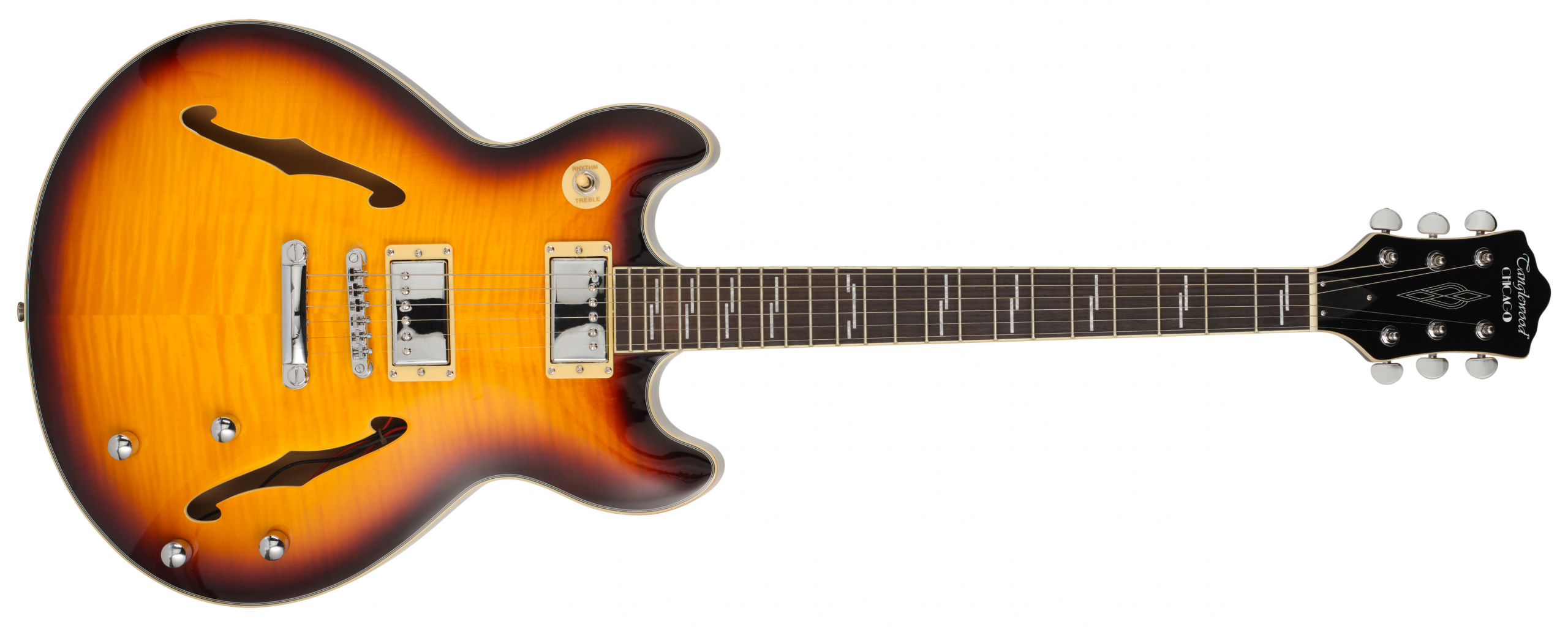 Tanglewood Union TCH59VB guitare électrique burst