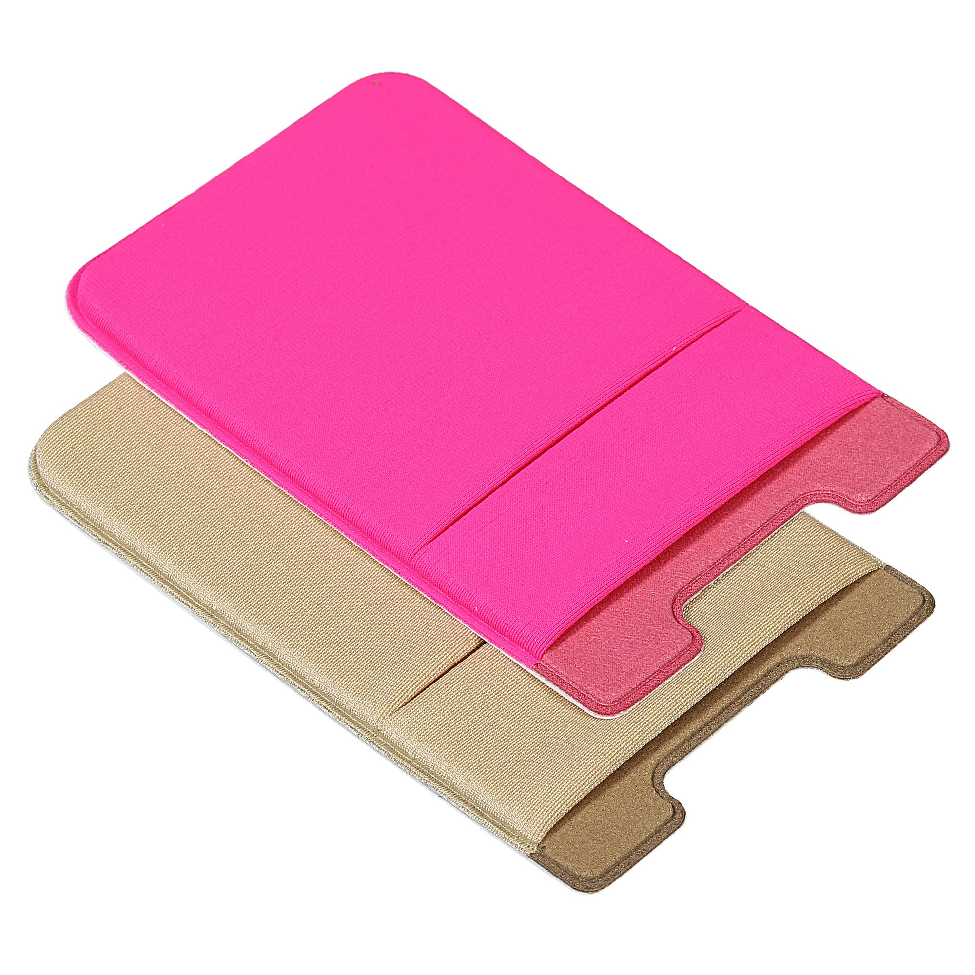 Sourcing Map Electronics Porte-Carte Téléphone Adhésif Rose x2 Spandex