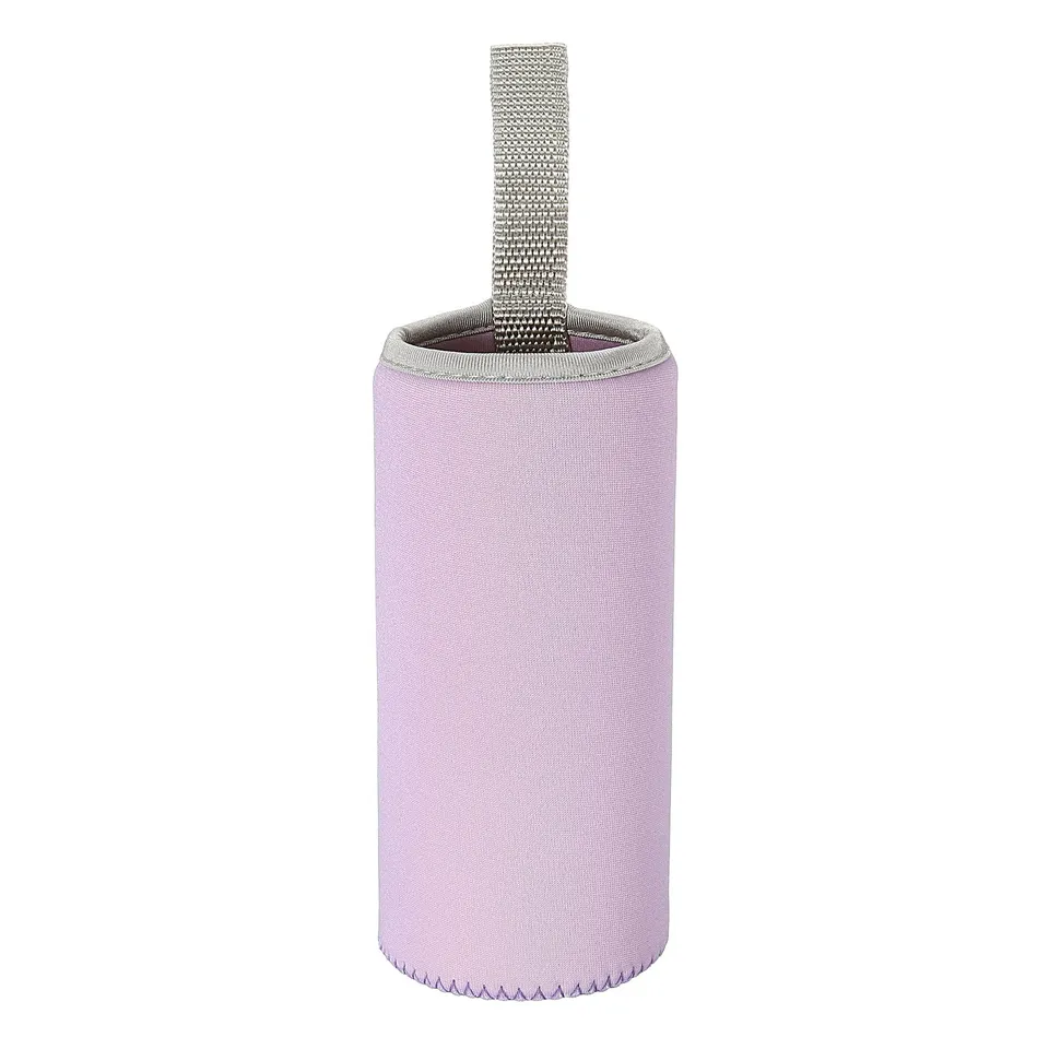 sourcing map Home & Garden manchon bouteille 500ml lot 6 violet