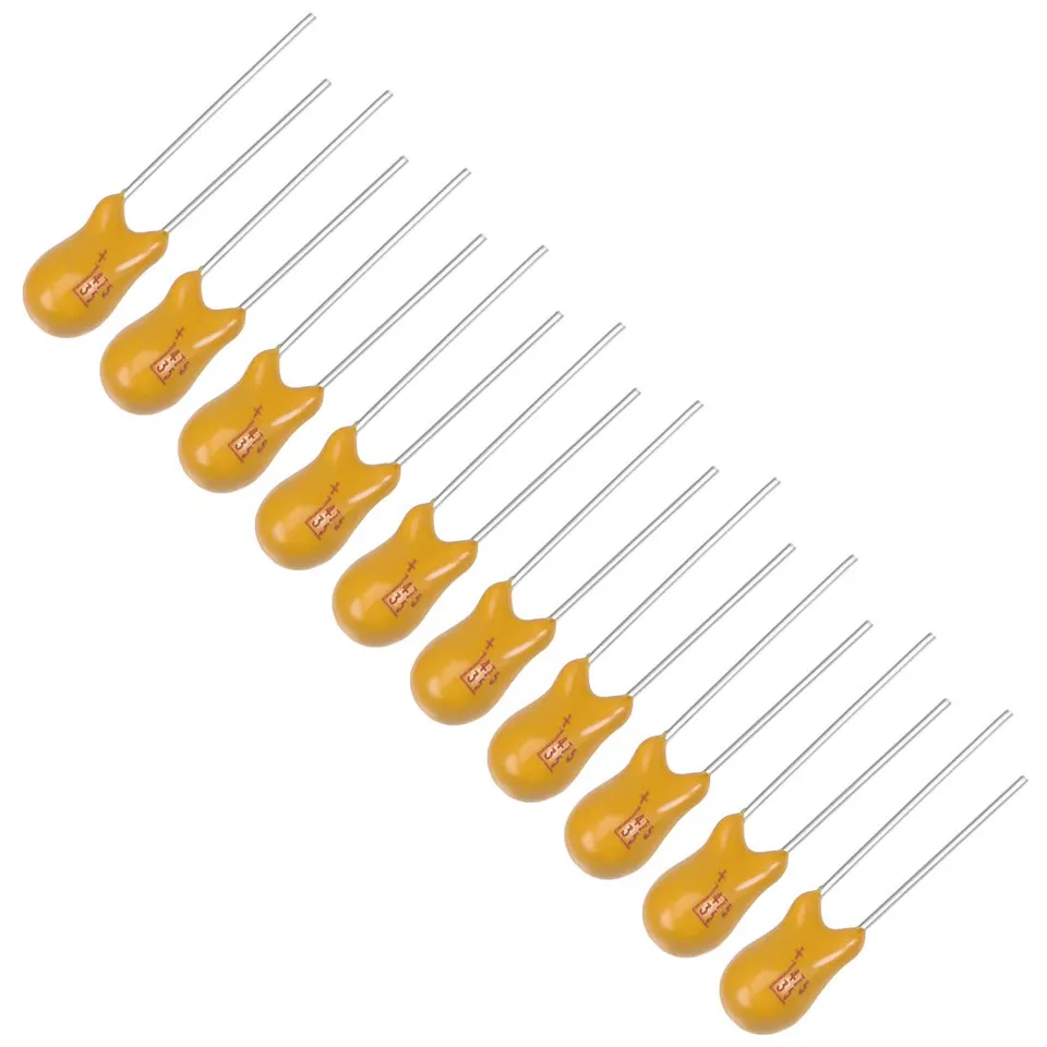 Sourcing Map 4.7uF 35V condensateur tantale radial 10 pcs