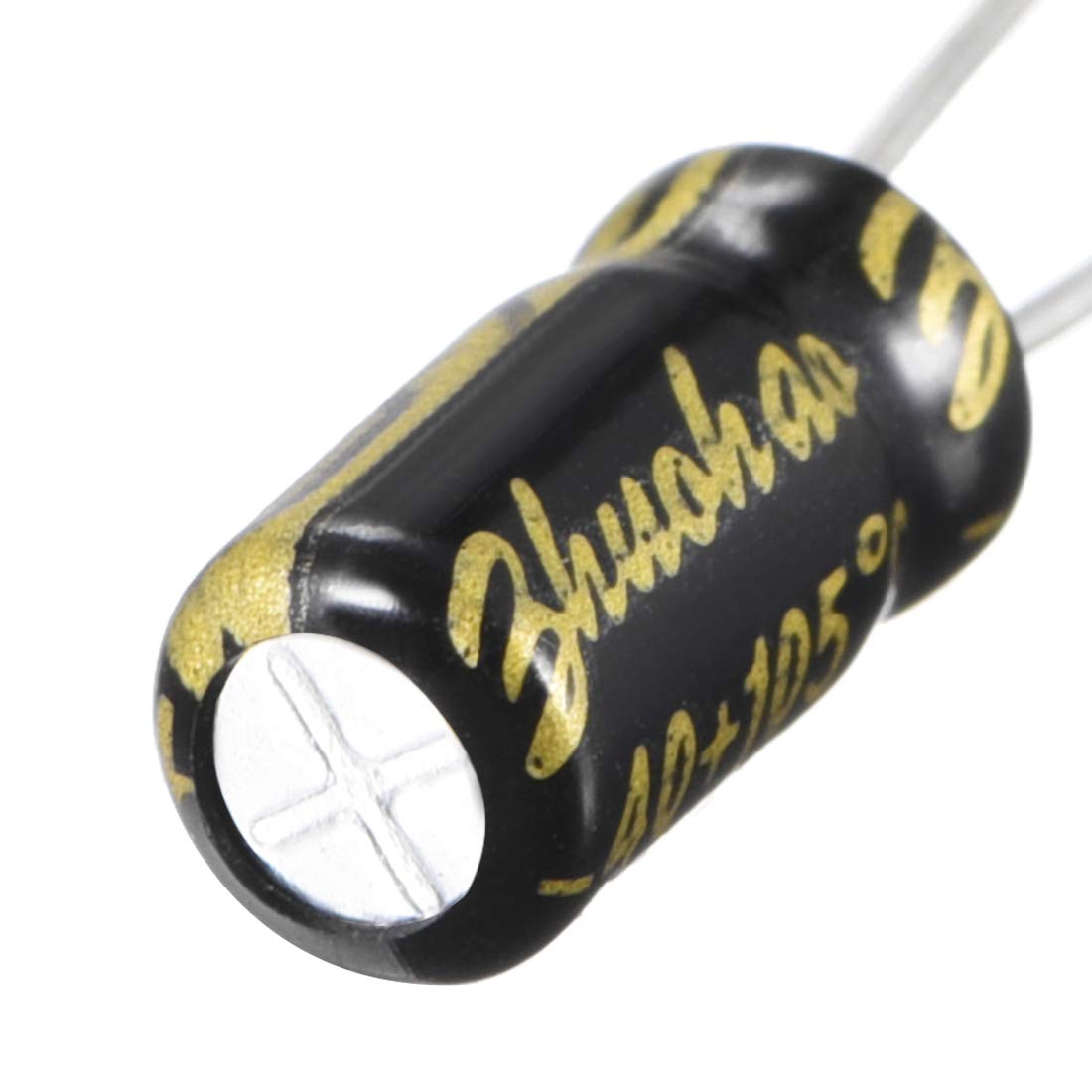 sourcing map 10uF 50V condensateur électrolytique 80 pièces 4x7mm