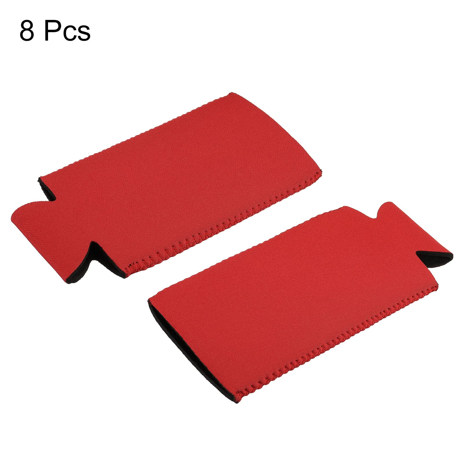 SOURCINGMAP Home & Garden manchon canette néoprène rouge 12oz lot 8