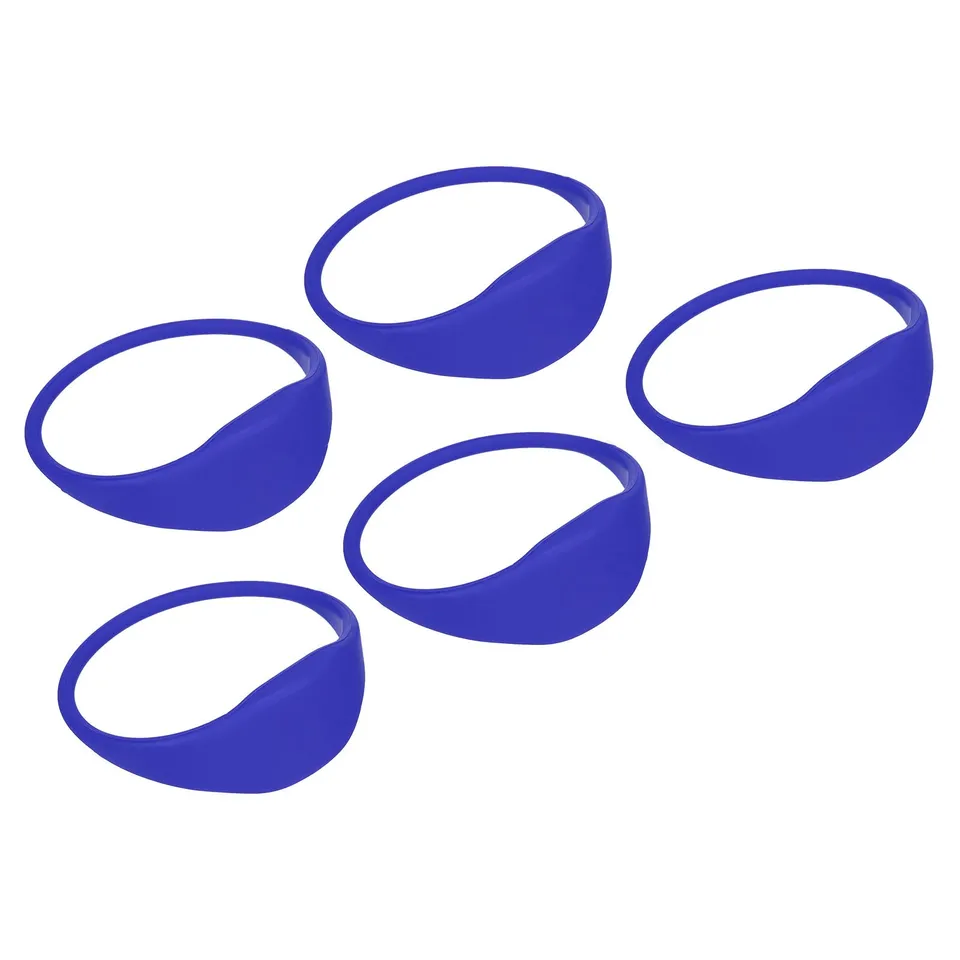 Sourcing Map Electronics bracelet RFID 13,56 MHz bleu lot de 5
