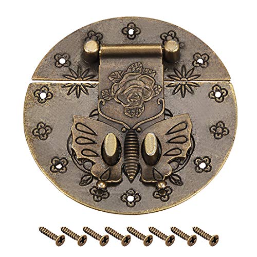 Sourcingmap Home & Garden Loquet Bronze 98mm Fermoir Coffre