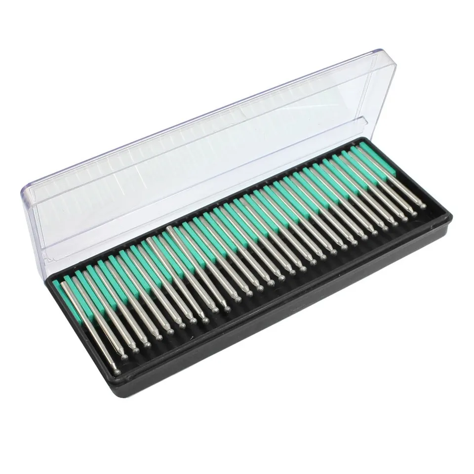 Sourcingmap Industrial meule montée diamant sphérique 2,5 mm x30