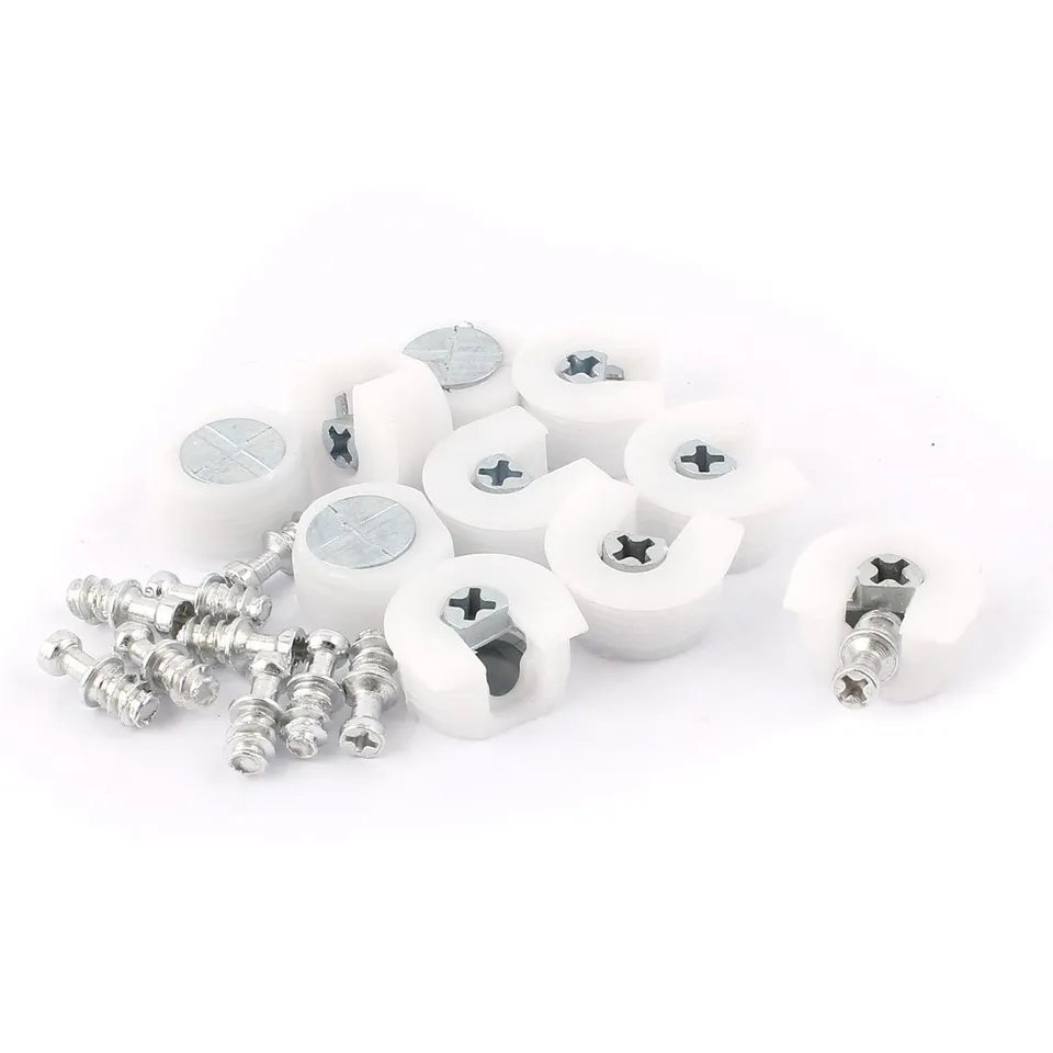sourcingmap taquet étagère blanc support verre lot de 10