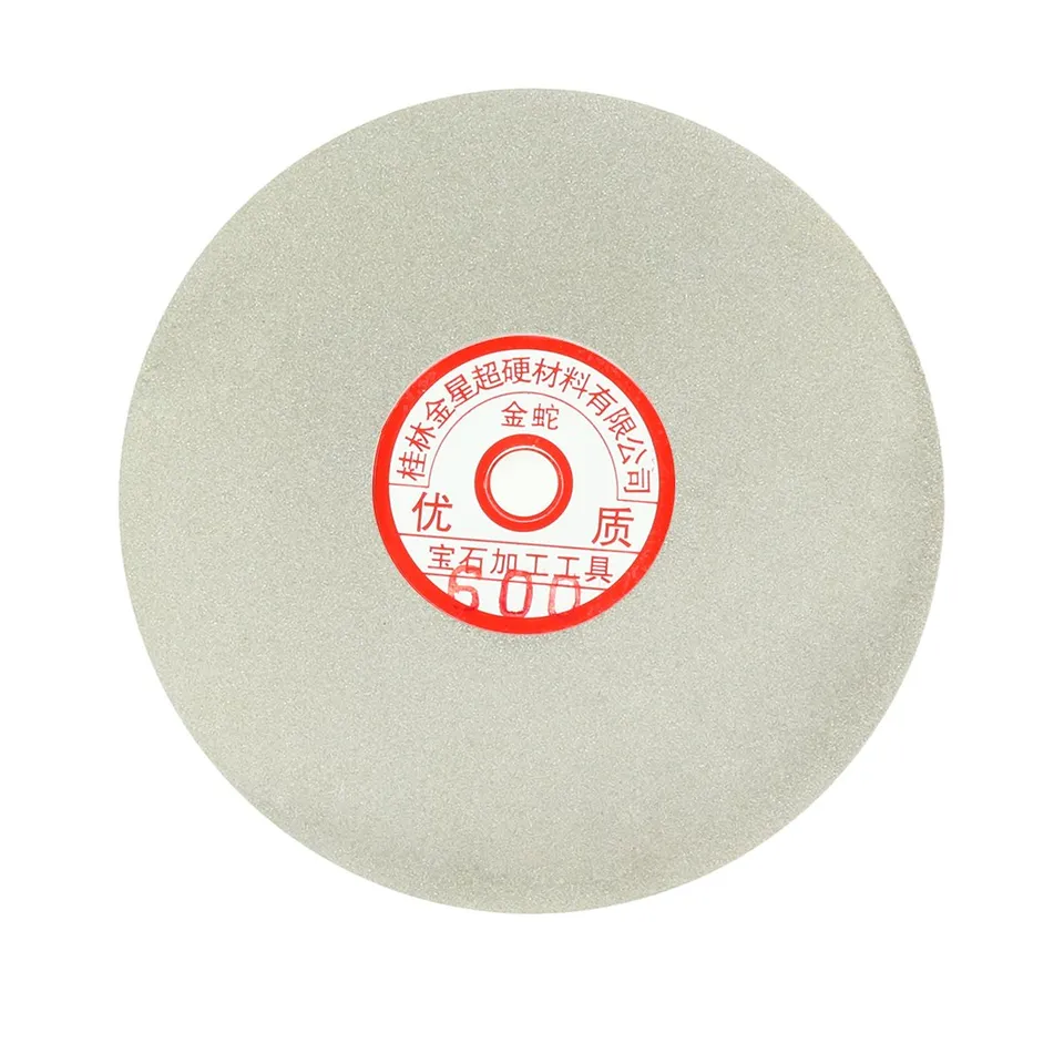 sourcing map Industrial disque diamant plat grain 600 152 mm