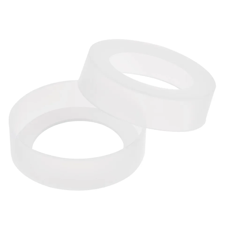 sourcing map Home Garden housse silicone 62mm blanc lot 2 antidérapant