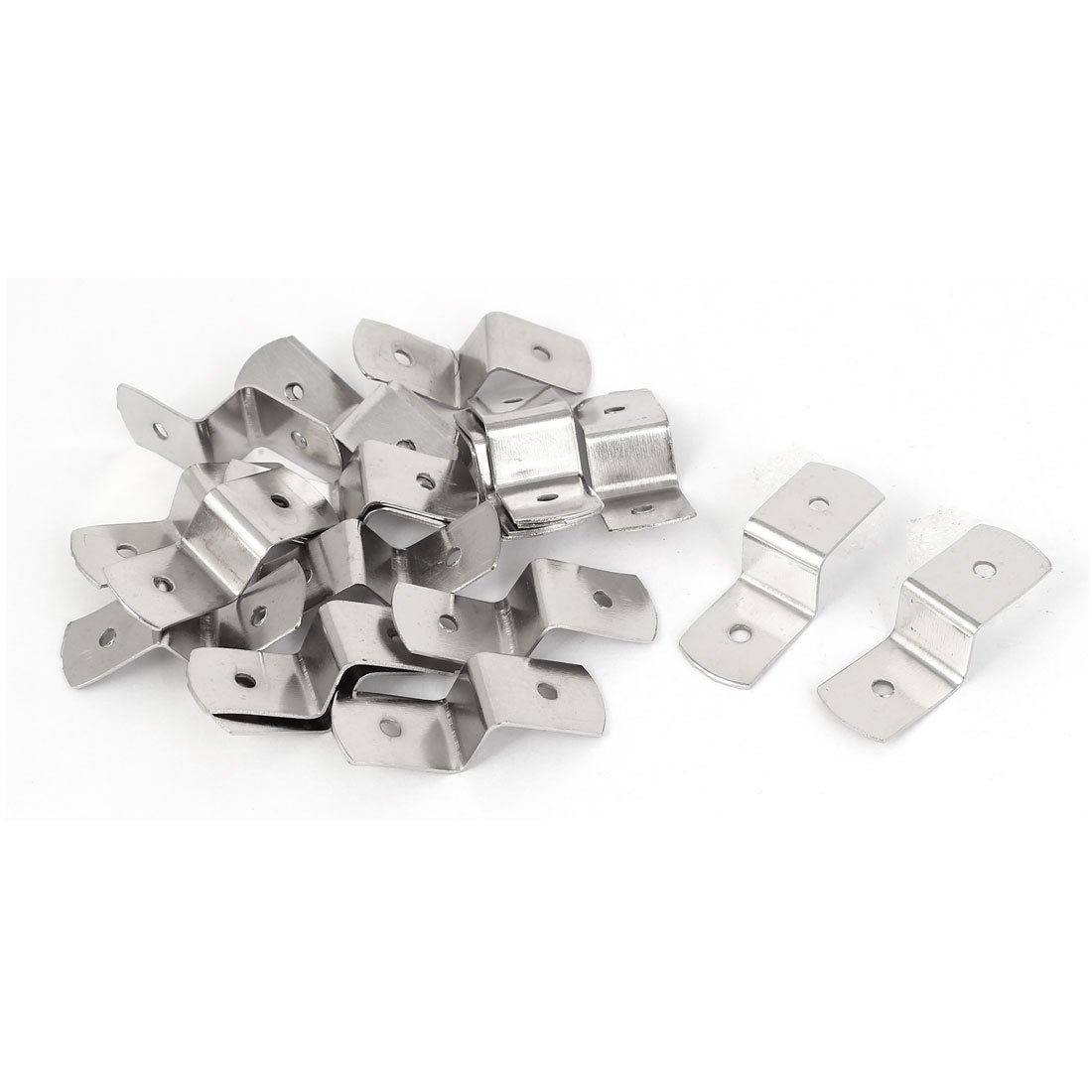 sourcingmap Home & Garden supports cadre Z 38mm argent 20pcs