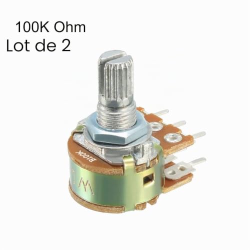 Sourcingmap potentiomètre WH148 100K lot 2