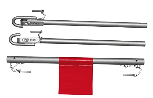 Precision Steel Barre de remorquage 2T 1,80 m TUV