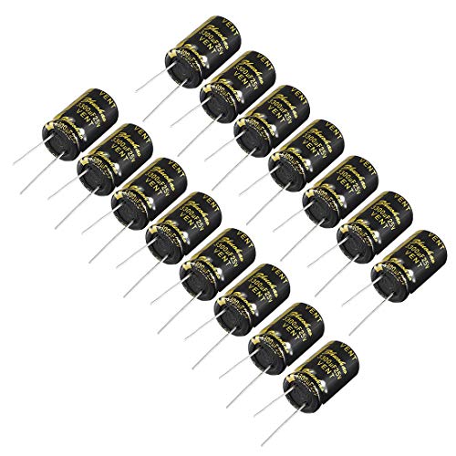 Sourcing Map condensateur électrolytique 3300µF 25V lot de 15