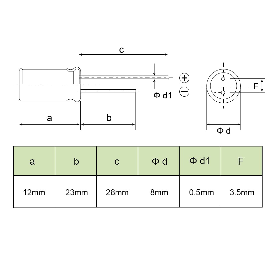 sourcing map 330uF 25V condensateur électrolytique alu lot 50