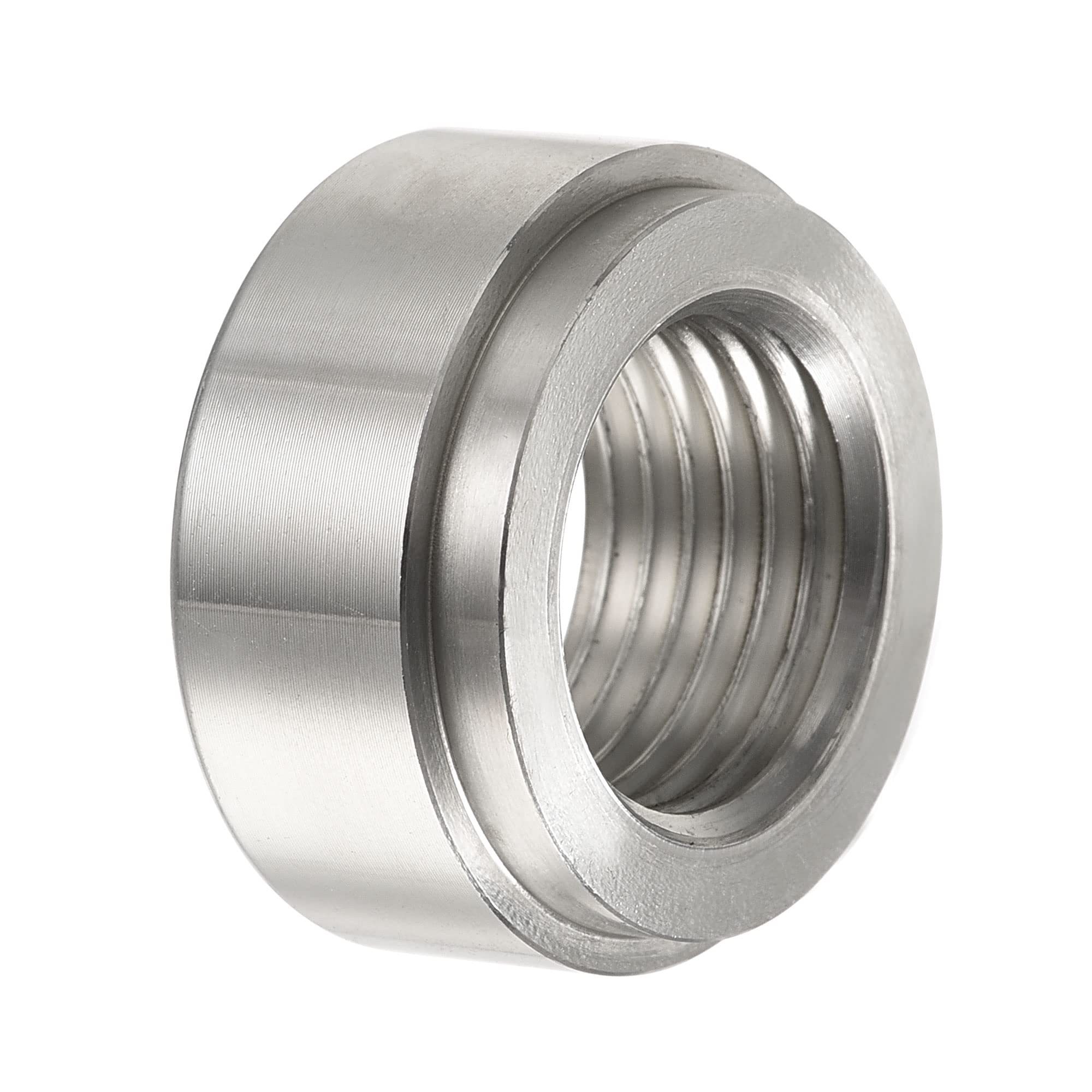 sourcingmap M16 raccord à souder femelle alu argenté M16x1.5