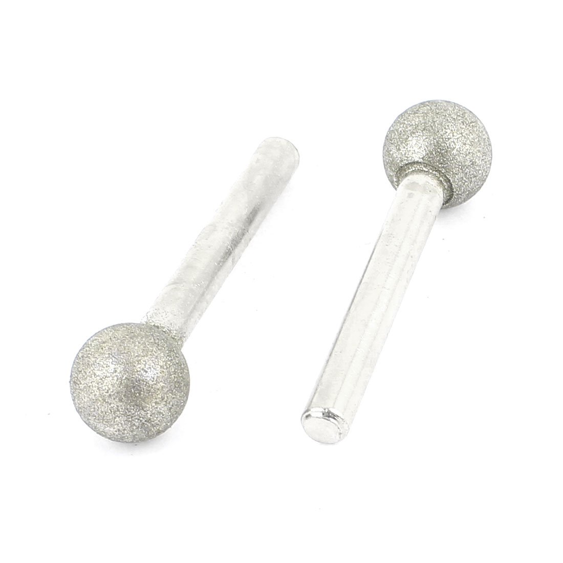 Sourcing Map fraise diamant sphère 14mm tige 6mm lot 2