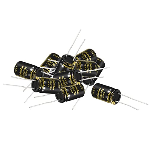 sourcing map 47uF 25V condensateur électrolytique 100pcs 5x7mm