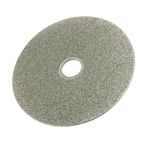 Sourcing Map Disque Diamant Plat 100mm Grain 80