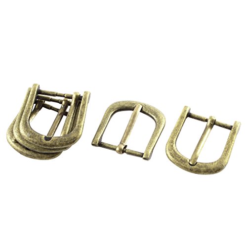 sourcingmap Boucle Ceinture Fer à Cheval Bronze 34mm Lot 5