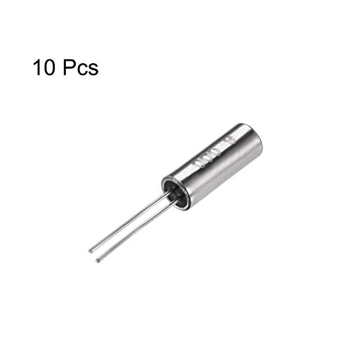 sourcing map quartz oscillateur 8MHz 3x8mm cylindrique 10 pcs