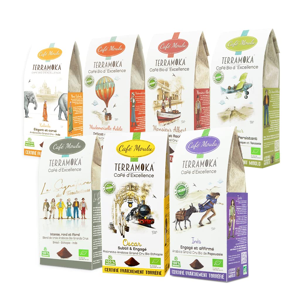 Terramoka La Signature Café Moulu Bio 1,75kg 7 Crus
