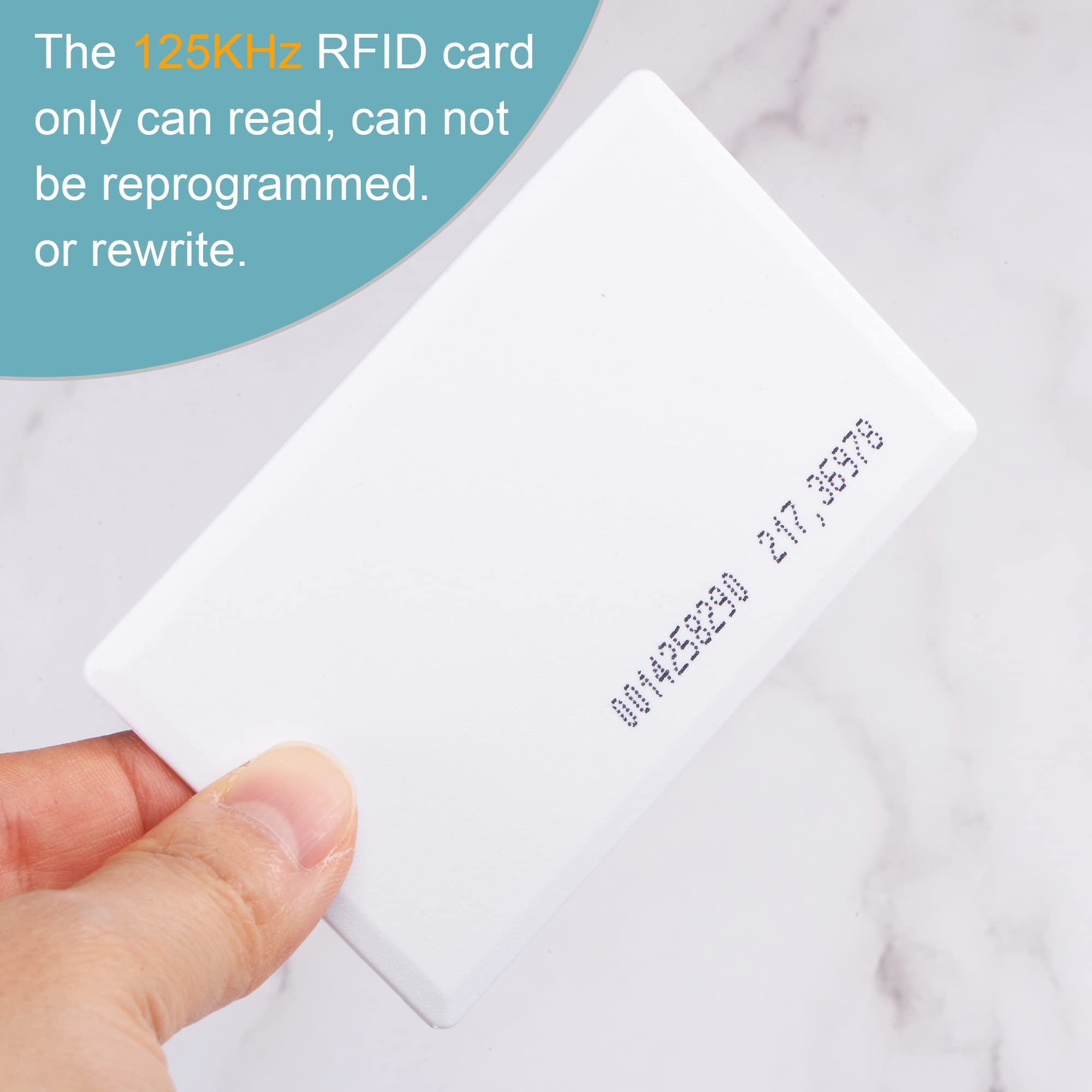 sourcingmap Electronics carte RFID 125KHz blanche lot de 5