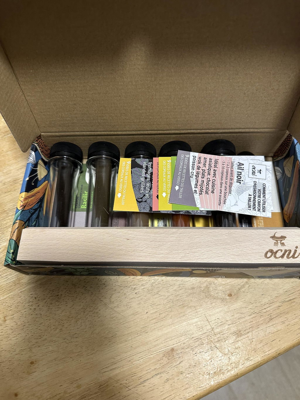 OCNI Coffrets 3 crayons Pack Cadeau 5 Crayons Assaisonnement