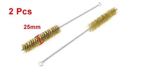 Sourcingmap brosse tube laiton 25 mm 29 cm lot 2