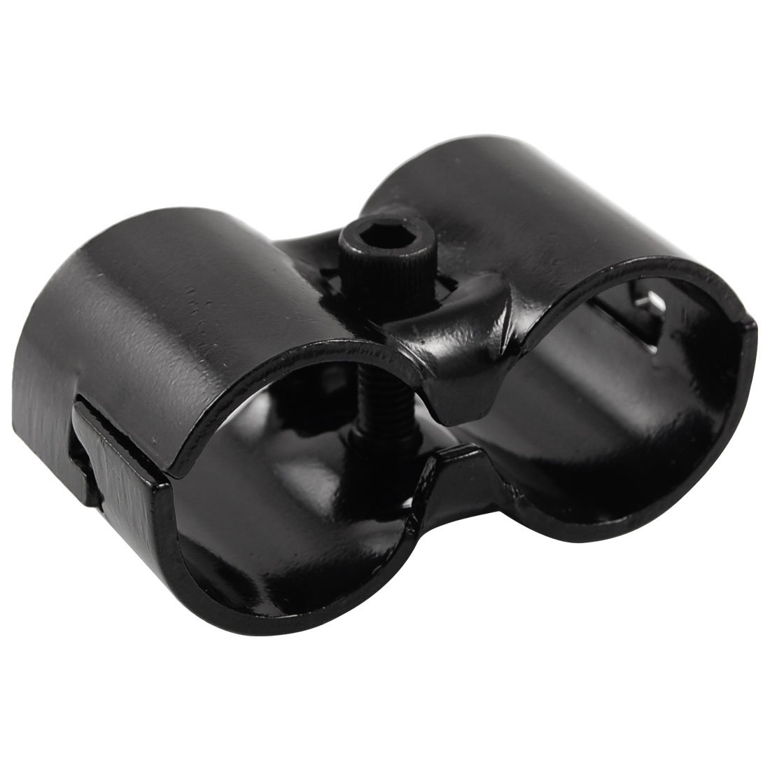 Sourcing Map Industrial collier serrage tube 29 mm noir