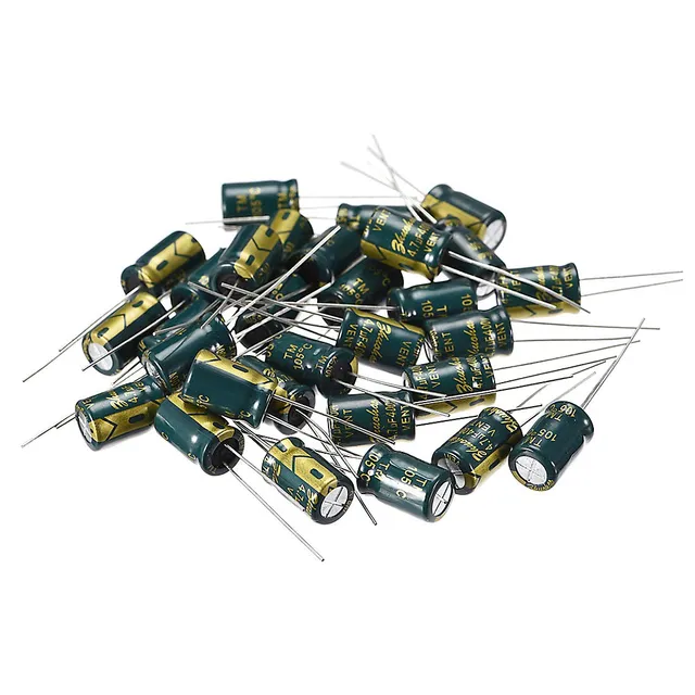 sourcing map 4.7uF 400V condensateur électrolytique ESR lot 30