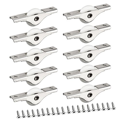 Sourcingmap Roulette Porte Coulissante 24mm Lot 10pcs Nylon