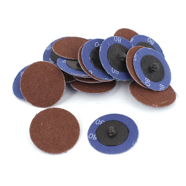 Sourcingmap 50mm disque ponçage grain 80 lot 40