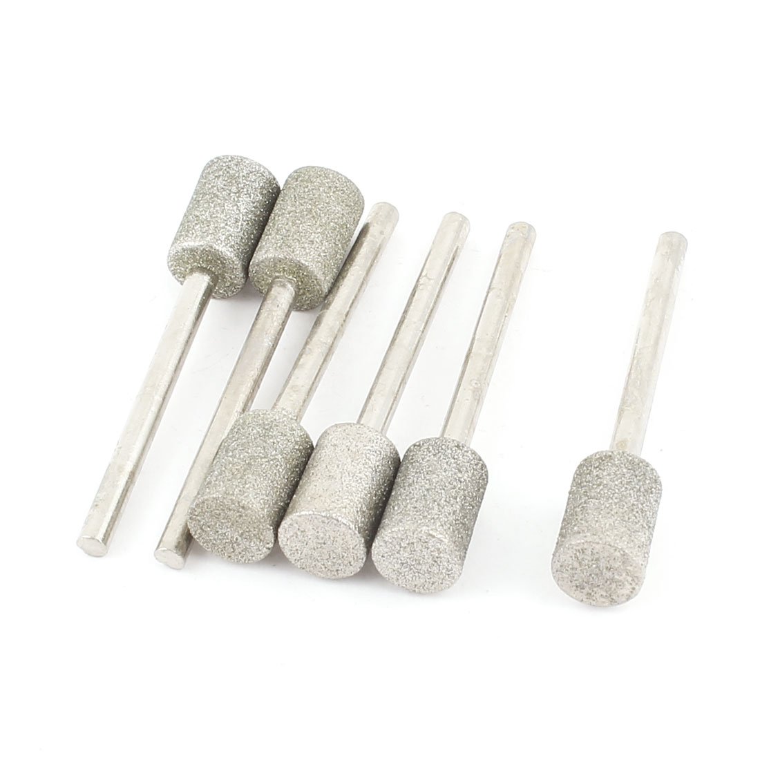 SOURCINGMAP Industrial Pointe Diamant Cylindrique 8mm Lot 6