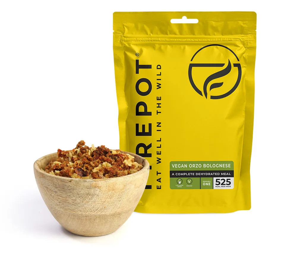 Firepot Vegan Orzo Bolognese plat vegan 135g