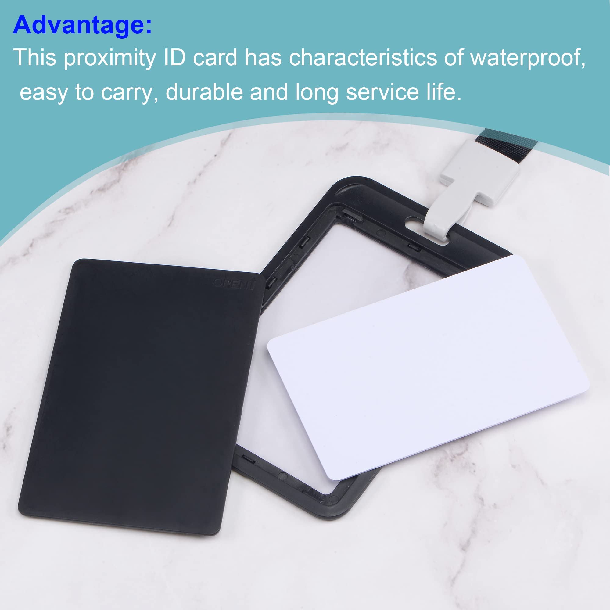 sourcingmap Electronics carte RFID 13,56MHz blanche lot de 10